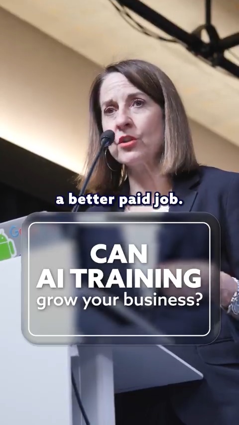Hear from small business owners on how AI skills are transforming the way they work 🚀 Thanks to Google UK for hosting Liz Kendall to see first‑hand how AI upskilling is making a difference.