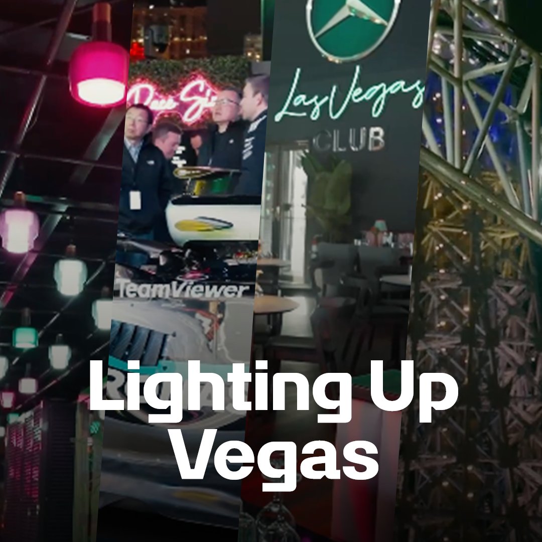 Lighting up Las Vegas with Signify 💡 A behind-the-scenes look at our unique Las Vegas Club and how lighting elevates performance both on and off track 💪 #DrivenByResponsibleInnovation