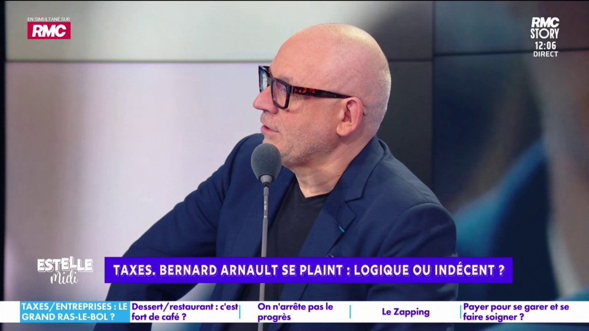 💶 Taxes : Bernard Arnault se plaint 🎙️ frédéric hermel🇫🇷 : "Aux États-Unis, quand tu réussis, que tu fais de l'argent, tu es respecté ! En France, c'est tout le contraire... On aime les losers en France ! C'est un patriote économique Bernard Arnault !" #EstelleMidi