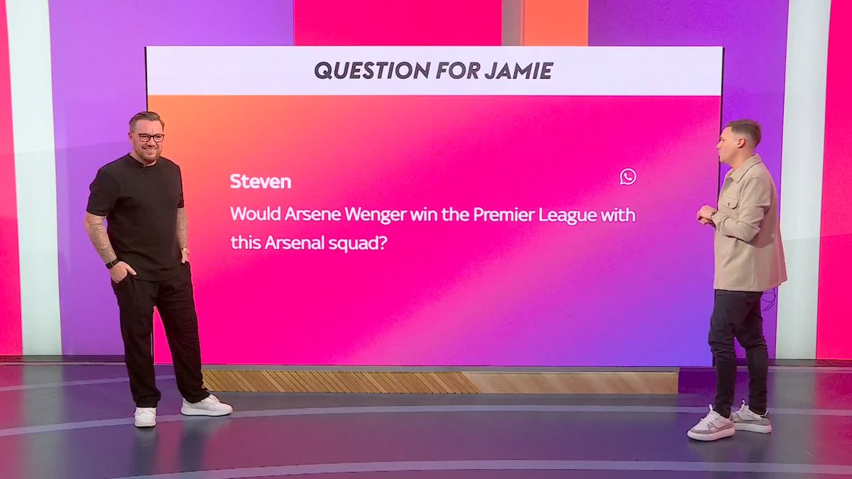 🤔 Would Arsene Wenger win the Premier League with this Arsenal squad? #SkysportsFC