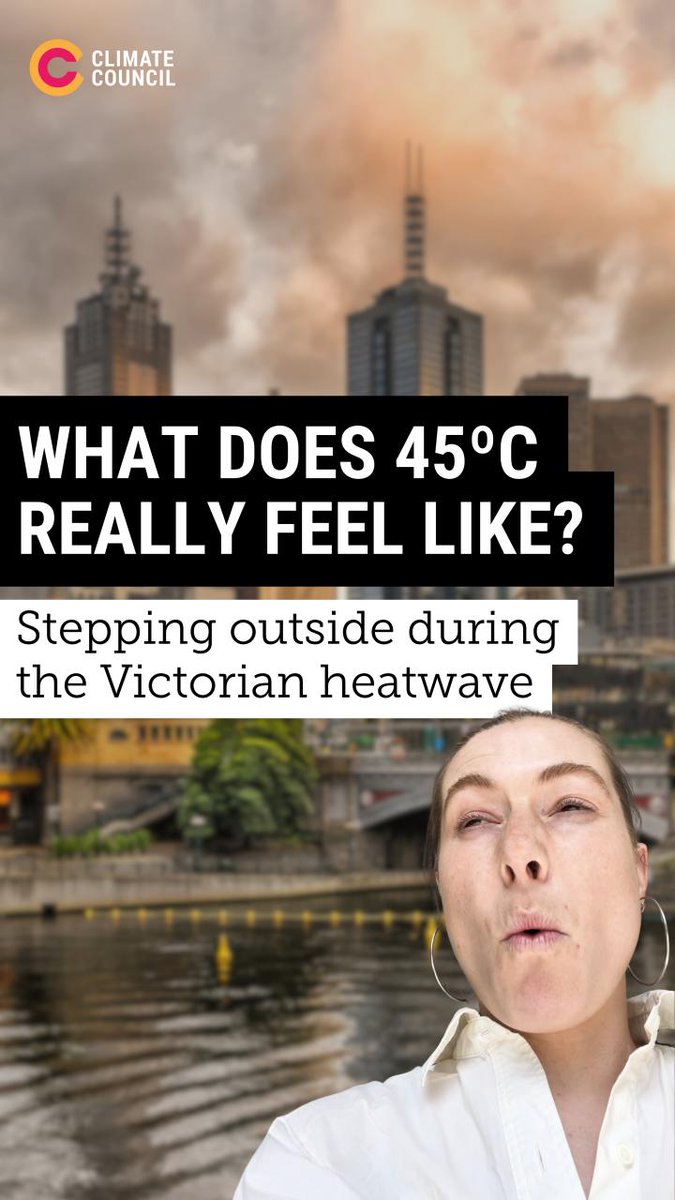 Watch this snowflake from the Climate Council pretend to melt, acting as though summer is a new thing. The irony renewable alone can't run her office aircon. What a con.