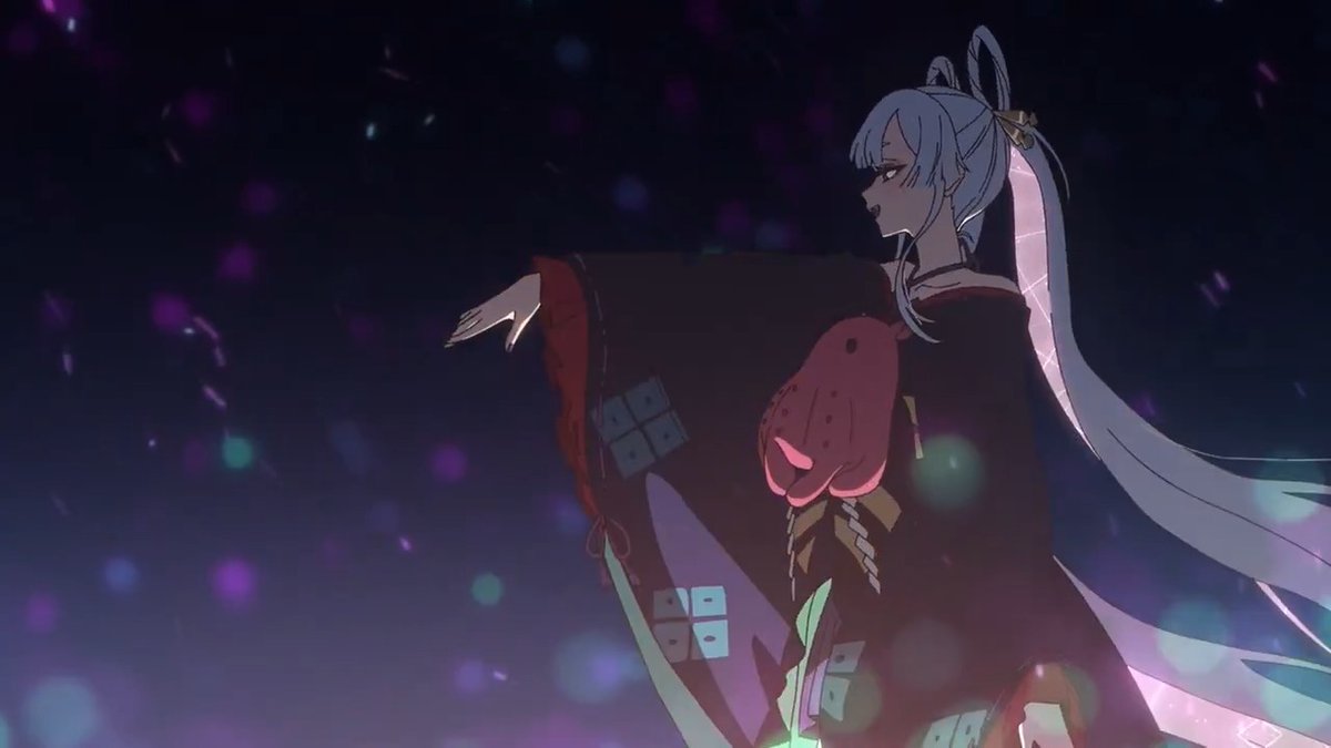 ──── ✩₊⁺⋆🌕⋆⁺₊✧ ──── 本編オリジナル曲「星降る海」 本編ライブシーン映像公開 ────────────── 作詞・作曲・編曲：Aqu3ra 歌唱：月見ヤチヨ(cv.早見沙織) 『#超かぐや姫！』Netflixにて世界独占配信中 #CosmicPrincessKaguya