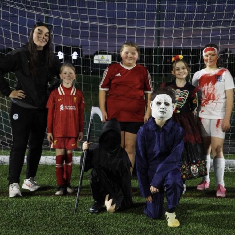 😆 We're proud to be part of the EFL's Scan to Smile campaign, celebrating the incredible impact football has in our communities. 🫶 Watch Caitlyn's story here, and see how lives are being changed every day. 👇 #wafc 🔵⚪️ | Wigan Athletic Community Trust 🤝