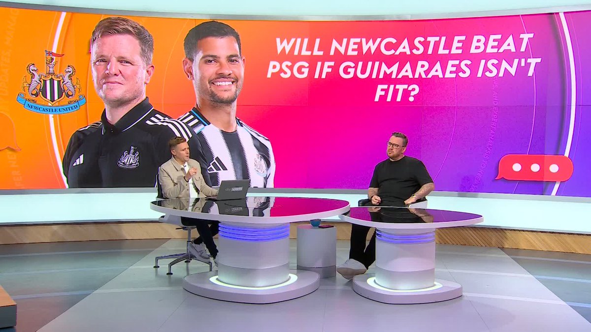 "Without him, they will probably struggle quite a bit" 😬 Do you think Newcastle will be able to beat PSG without Bruno Guimaraes? 🇧🇷