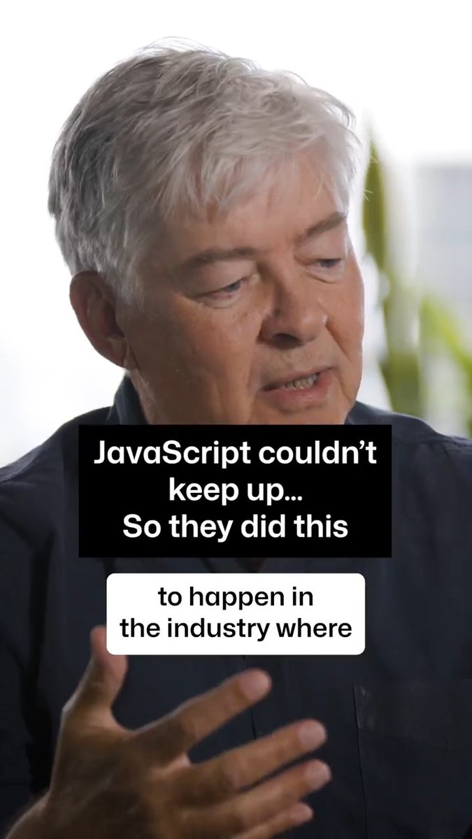 Ever heard of Script#? Us neither, and that's probably a good thing. Anders Hejlsberg, creator of Turbo Pascal and Delphi, the lead architect of C#, and the designer of TypeScript, talks about how TypeScript came about from a need for "grown-up tooling" and the question "How can we fix JavaScript?" Watch the full interview 👉