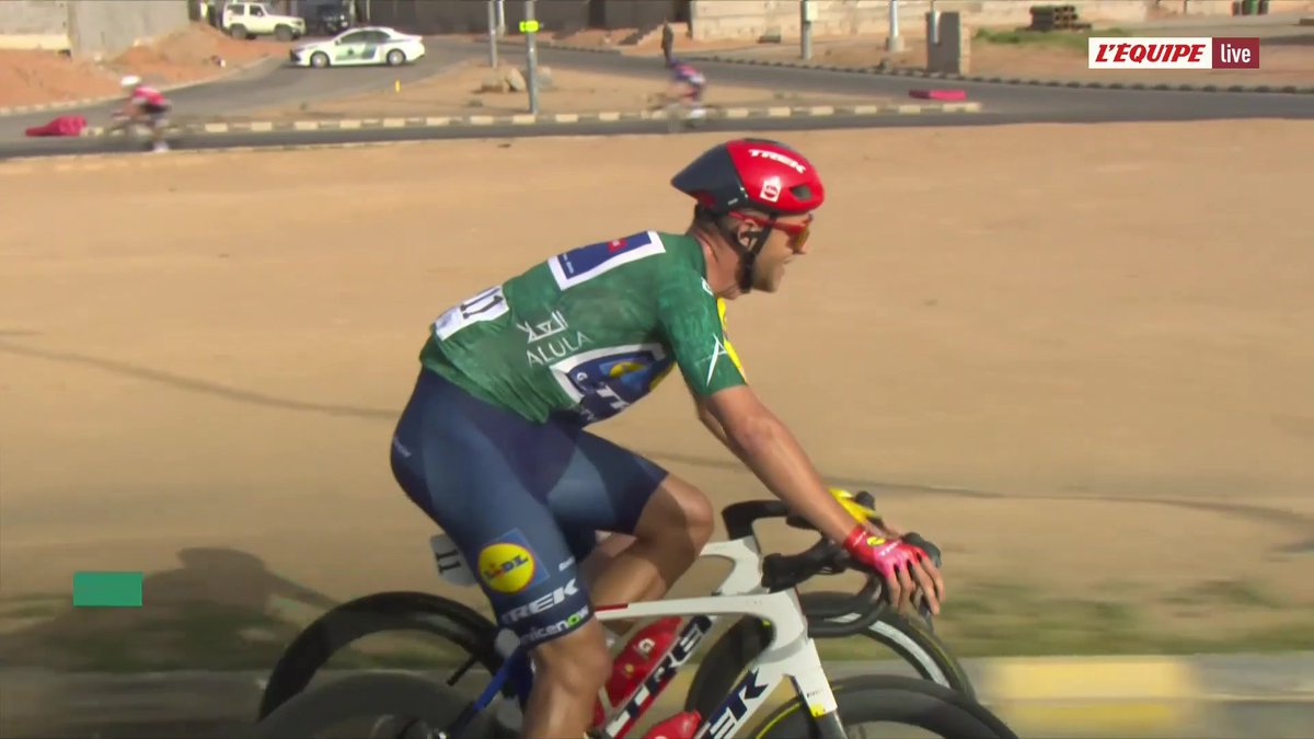 Le doublé pour Jonathan Milan qui remporte la deuxième étape de l'AlUla Tour ! #lequipeVELO