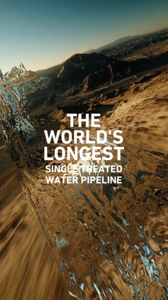 Even in the very heart of the desert, water powers possibility. Where every drop drives discovery and delivery of the future.