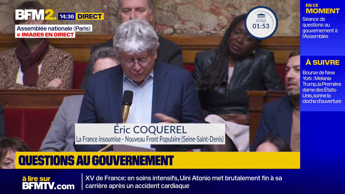 💬"Trump, listen to me !" Face aux méthodes Donald Trump, le député LFI Éric Coquerel appelle au boycott de la Coupe du monde 2026 #BFM2