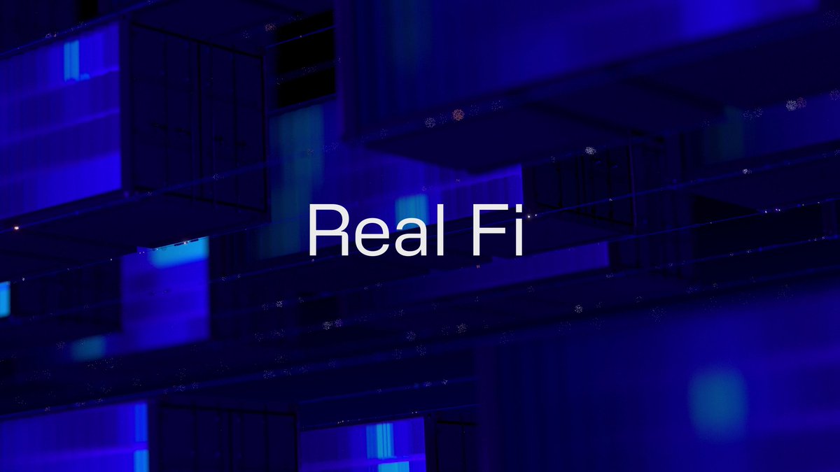 This is RealFi.