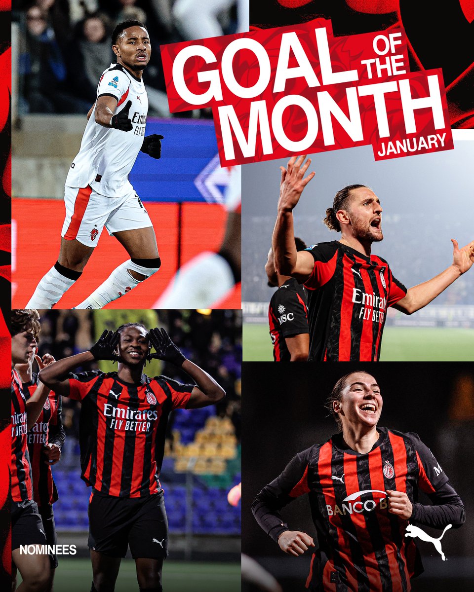 Make it count 🗳️ Vote for your January Goal of the Month now! ⚽ Brought to you by PUMA Football