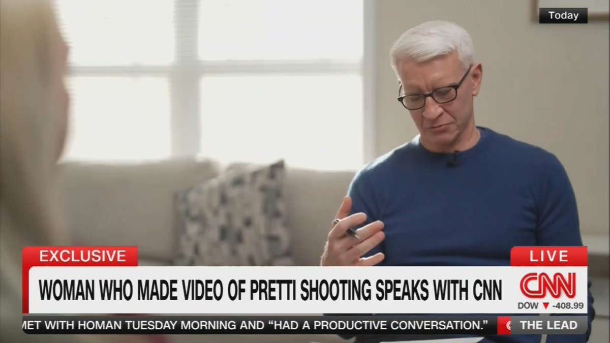 CNN interviews the woman who filmed Alex Pretti's killing: "I watched him die. I remember him arching his back and his head rolling back, it was so fast. When the agents left, when they fled... After the shooting, they decided to just scatter and save themselves."