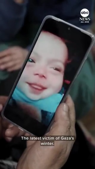 The ICRC has warned that harsh winter conditions have compounded the humanitarian crisis in Gaza. Eleven children have died due to the cold, according to the Hamas-run health ministry, including baby Shaza, whose parents told ABC News News they fear for their other children.