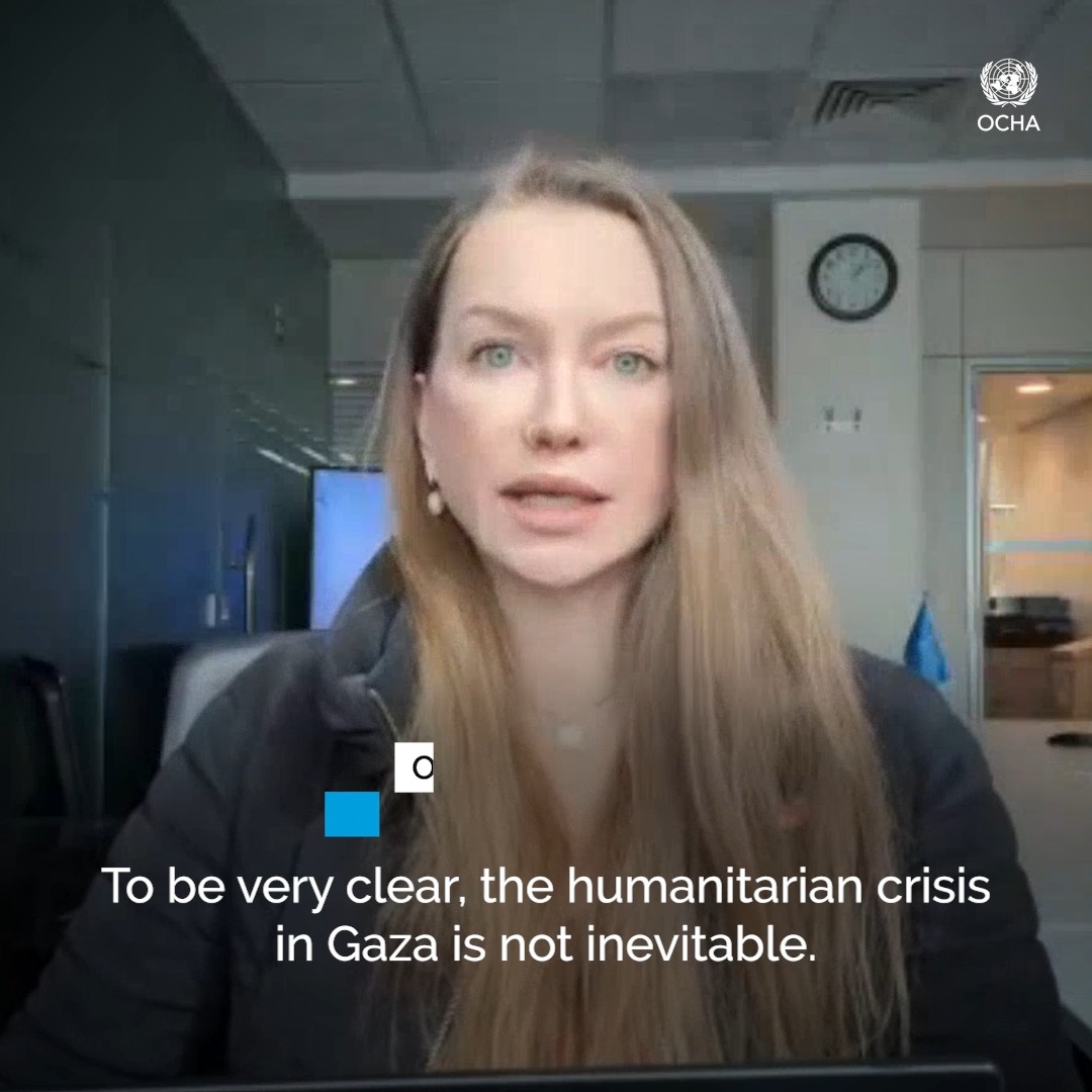 Aid can save more lives in #Gaza. For that we need civilians to always be protected, and impediments to be removed. Since the #ceasefire, we delivered life-saving aid to families across the Strip. But restrictions must be lifted to get other urgent supplies in. Let us work.