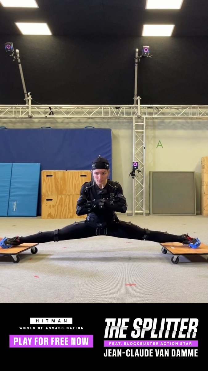 It takes precision🎯, skill🤸, and peak performance to master the splits. Max Valliant (played by @‌jcvd) has his team working hard to achieve perfection. We think Sofia has already nailed it.💪 How many moves do you think you could recreate? Put an end to Max Valliants search for perfection by playing The Splitter for FREE until February 22nd. #HITMAN #JCVD #Agent47 #Gaming