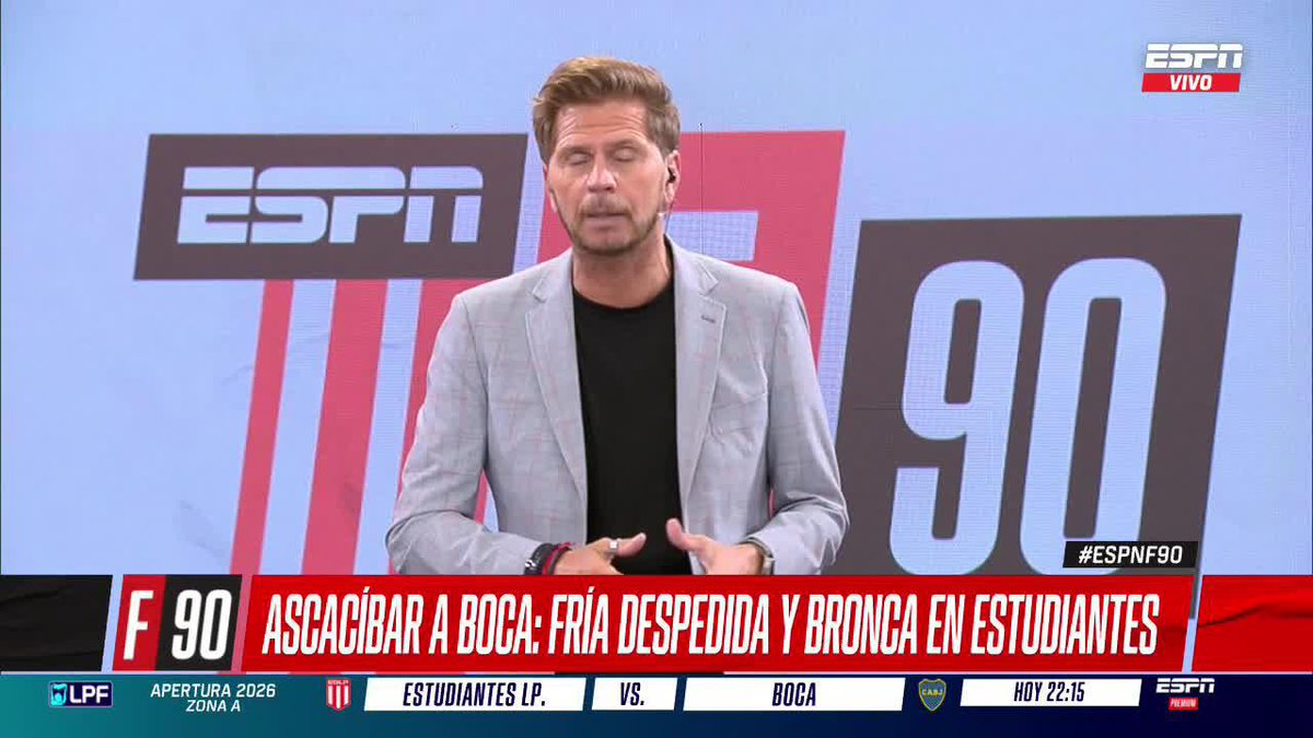 🦁 CULTURA PINCHA El comentario inicial del Sebastián Vignolo sobre la cultura de Estudiantes de La Plata, tras la venta de Ascacibar a Boca. ▶ Mirá #ESPNF90 en el Plan Premium de #DisneyPlus