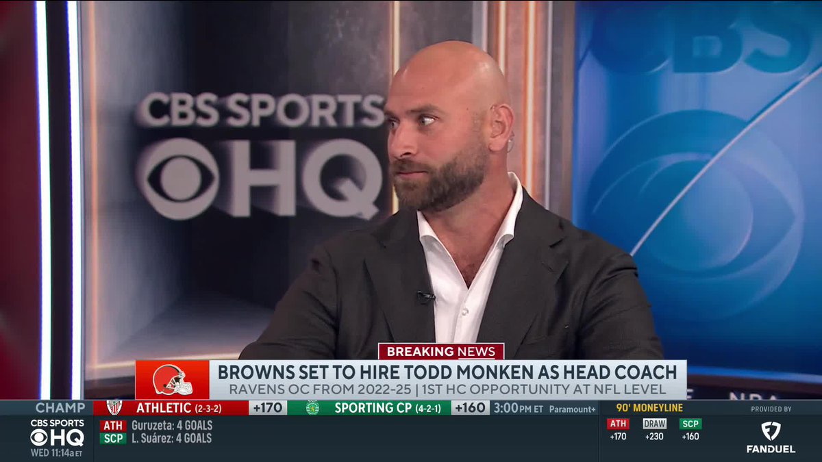 "I love this hire already, and I think Shedeur will really lean into this style of offense." kyle on the Browns hiring Todd Monken as head coach.