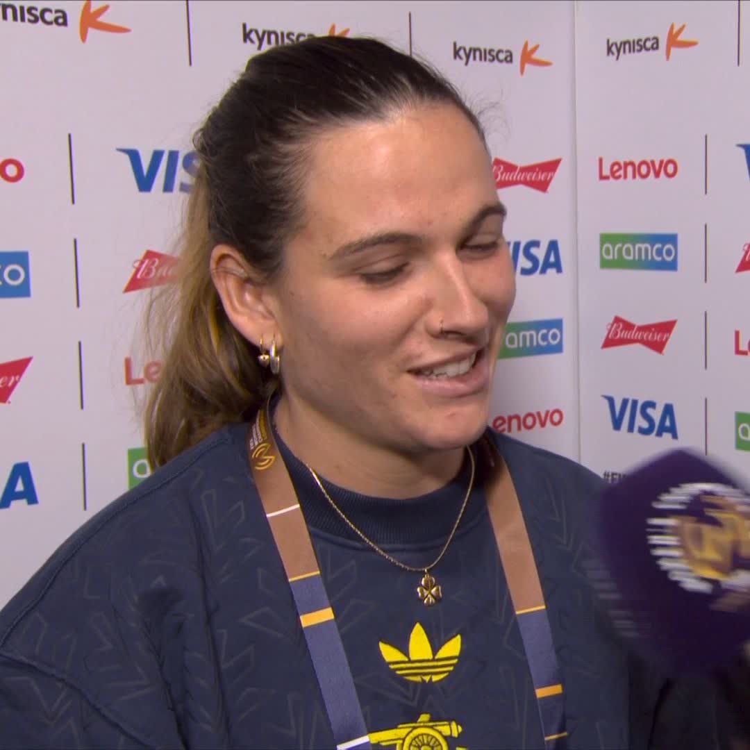 "We want to add more silverware. We are Arsenal!" Laia Codina and the Gunners are hungry for more silverware in the FIFA Women's Champions Cup 💪🏆