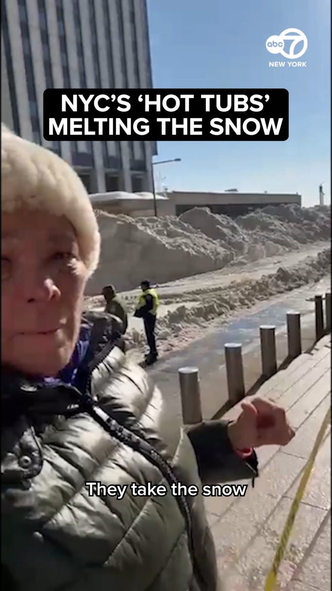 More here 👉️ | This is how the city will melt all of those snow piles around NYC.