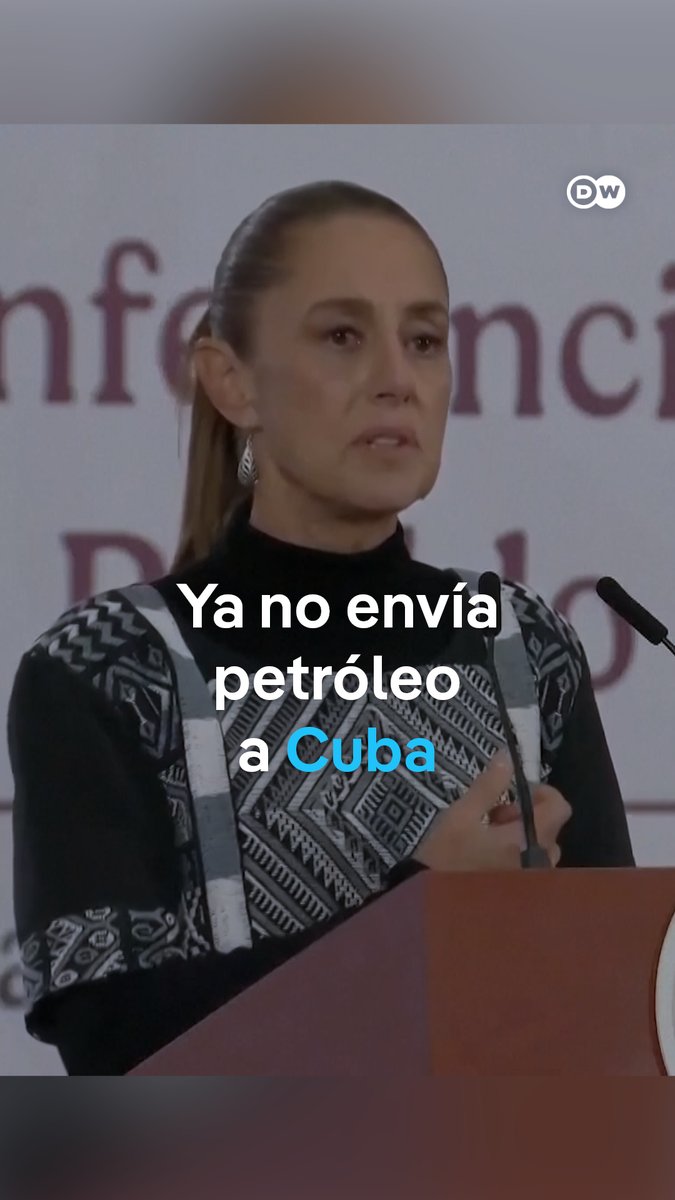 Petrolera mexicana Pemex detiene el envío de petróleo a Cuba La presidenta de México, Claudia Sheinbaum, explicó que la decisión fue tomada por la petrolera estatal y evitó responder directamente si la pausa se debe a presiones de la Administración Trump. La suspensión ocurre mientras Washington endurece sanciones contra la isla, agravando la crisis de combustible y los apagones en el país caribeño.