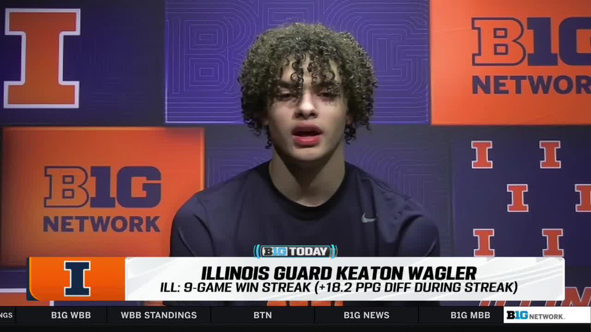 "Ever since I stepped on campus, it just felt like home." Keaton Wagler shares why Illinois Men's Basketball was the right fit from day one ⬇️ #B1GToday