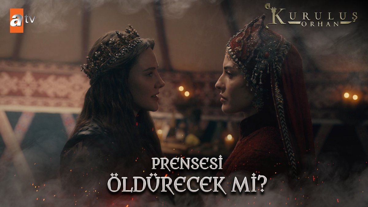 Nilüfer Hatun, Asporça'yı öldürecek mi? Hançerini, prensese doğrulttu! #KuruluşOrhan atv