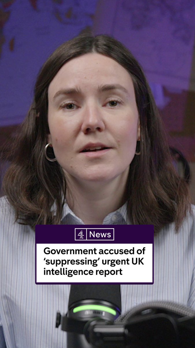 The UK government has been accused of 'suppressing' a report by intelligence services, warning that climate change has become a critical national security issue.