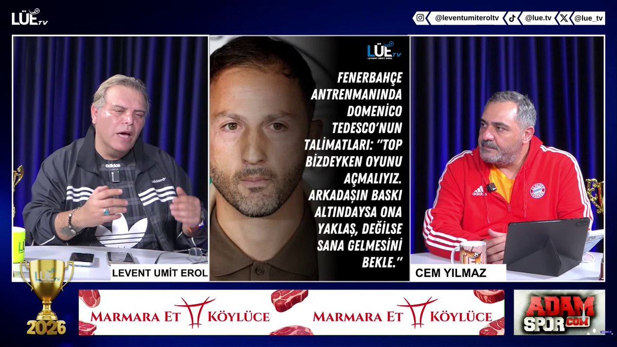 💥🗣️ Levent Ümit Erol: Teknik direktörlerin 25 tane ayrı egoyu kontrol edebilmesi çok zor..