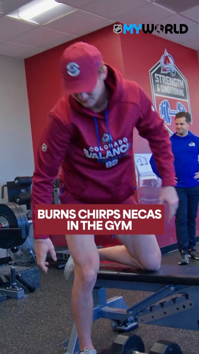 If anyone asks, Martin Necas is at the gym every day. 🏋️‍♂️ Watch My World featuring Martin Necas ➡️