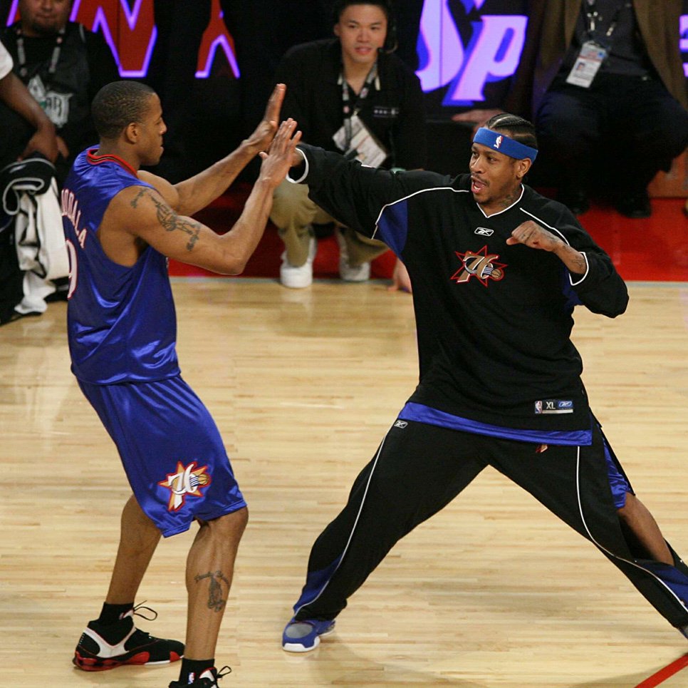 These Iverson to Iguodala plays are insane 🔥