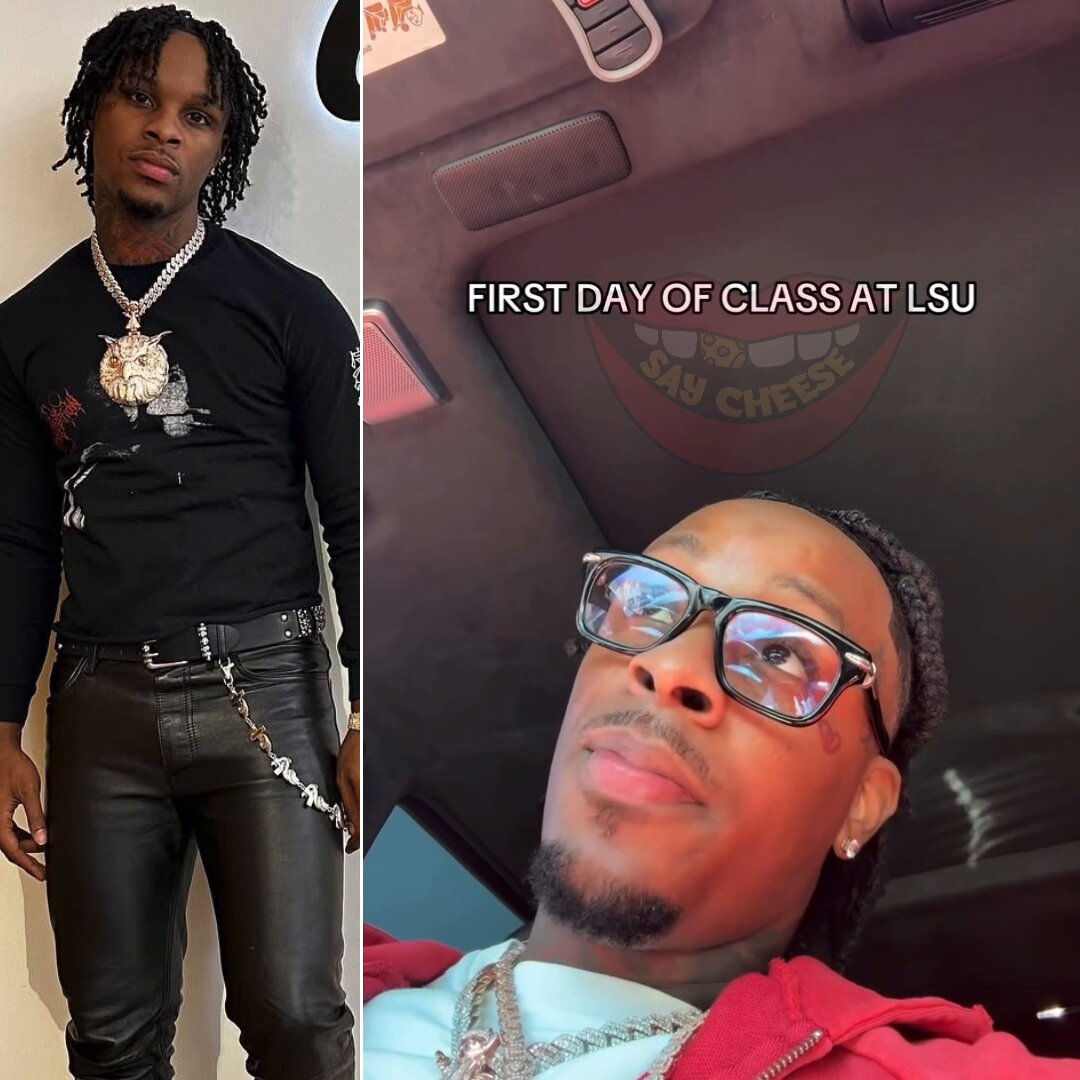 Toosii began his first day of class at LSU
