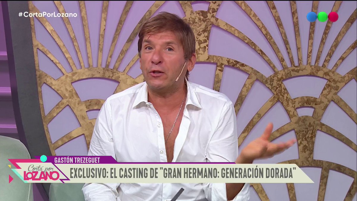 Llegó Gastón Trezeguet con detalles exclusivos de Gran Hermano Generación Dorada 🤩💣 Mirá #CortaPorLozano en vivo por Telefe 📺