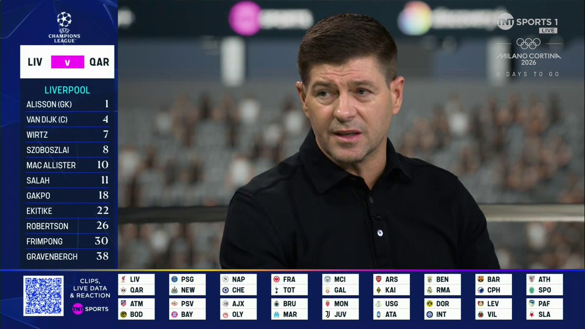 Steven Gerrard addresses Arne Slot's comments and Liverpool fans' frustration. 📺 TNT Sports &amp; discovery+ UK | Laura Woods