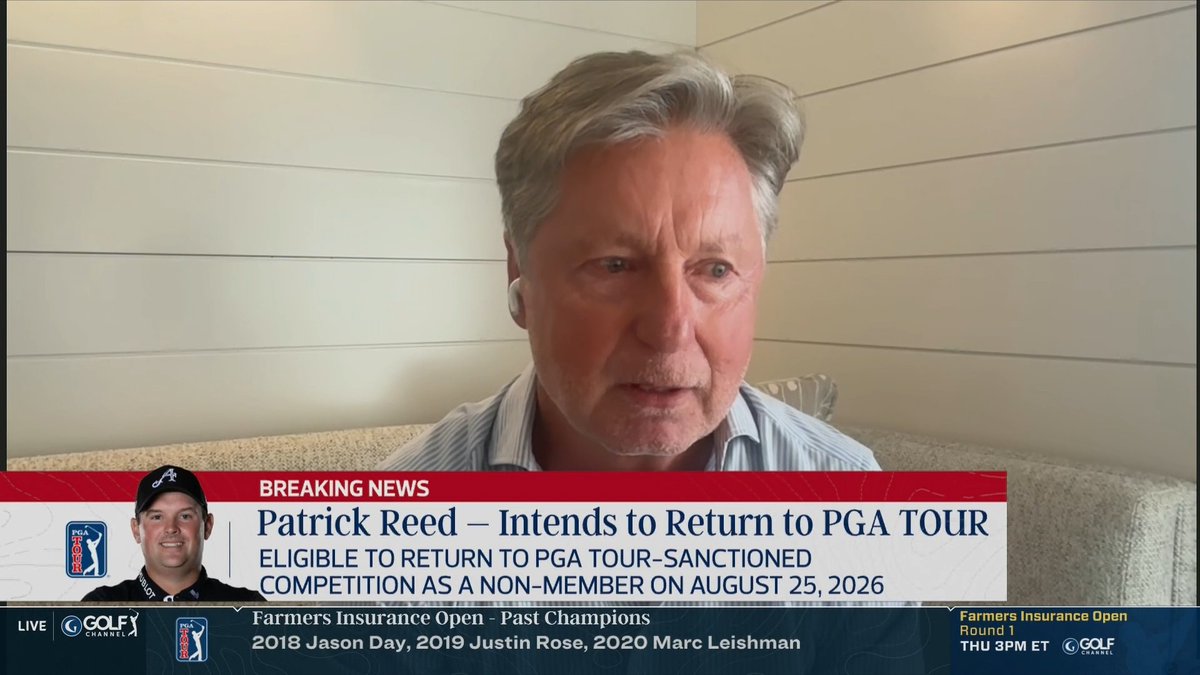🚨🏌️🗣️ #NEW — Brandel Chamblee on Patrick Reed leaving LIV Golf: “It’s a bad day for LIV and a great day for the PGA Tour.” Do you agree with Chamblee?