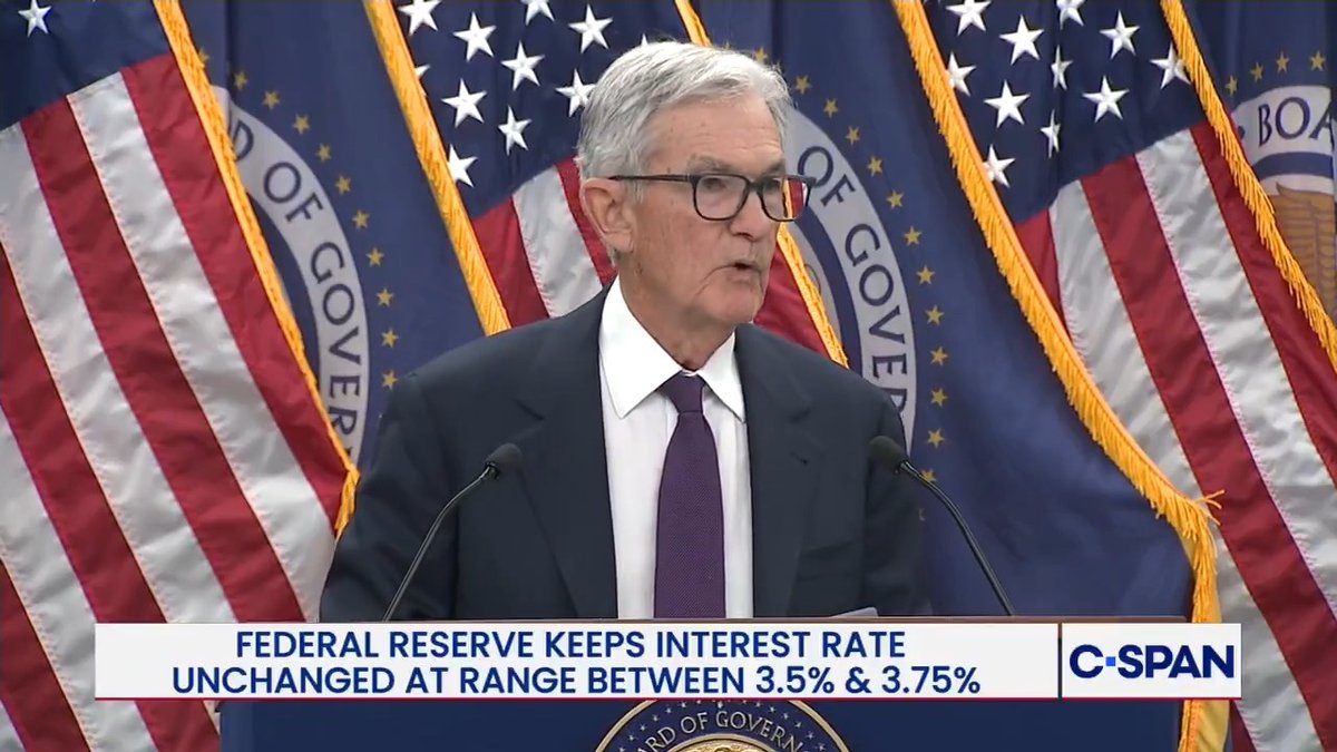 Fed Chair Powell on why he attended last week's Supreme Court oral argument: "That case is perhaps the most important legal case in the Fed's 113-year history...I thought it might be harder to explain why I didn't attend...I thought it was an appropriate thing and I did it."