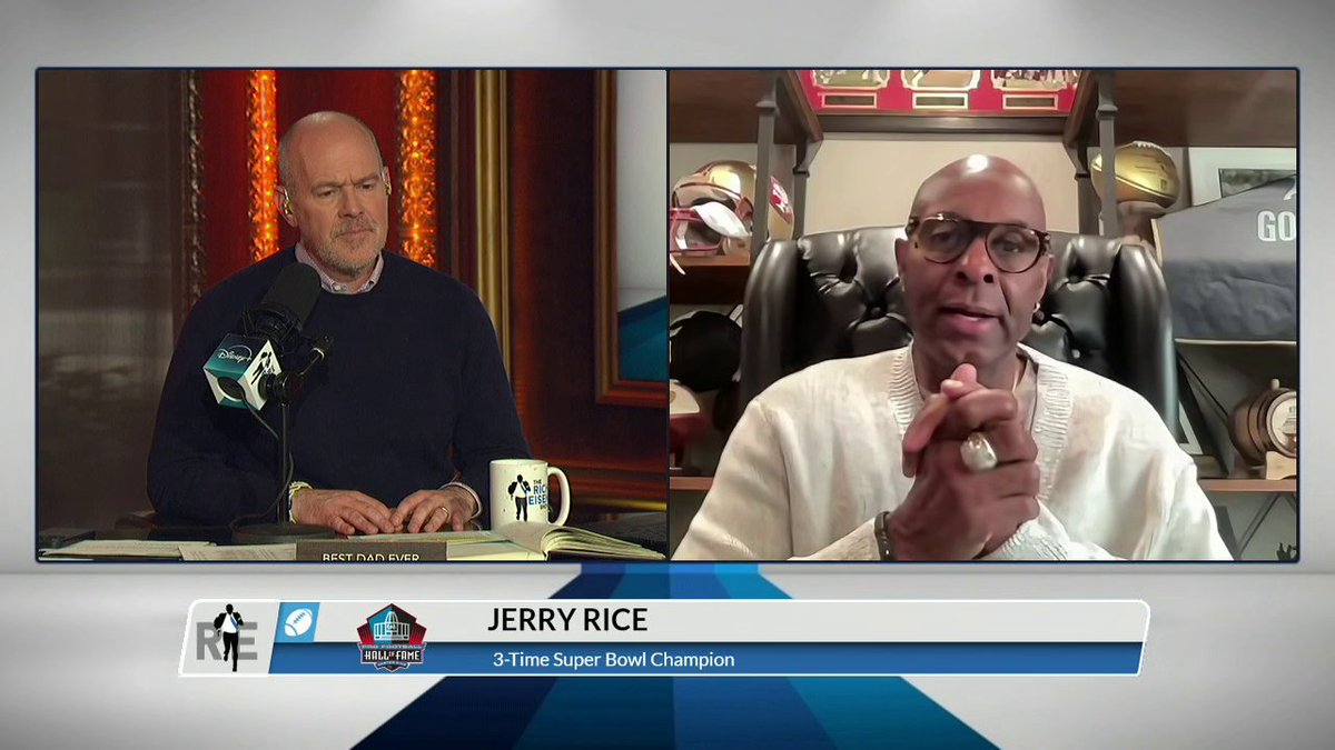 "I still have to go with Justin Jefferson. ... This guy can do it all." Jerry Rice believes Justin Jefferson is the best receiver in the NFL today ✍️ (via Rich Eisen Show)