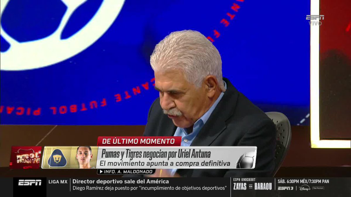 "¿DÓNDE ESTÁN LAS MÉNDIGAS FUERZAS BÁSICAS DE PUMAS?" 😤 Tuca Ferretti se enoja al enterarse que Pumas venderá a Jorge Ruvalcaba a la MLS 😱 Disfruta Futbol Picante en #DisneyPlus.