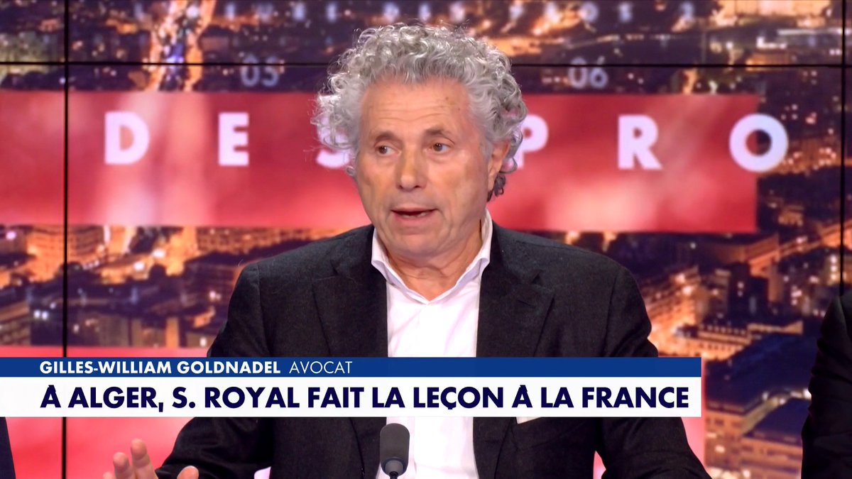 «Au-delà de la dérive morale grave, je constate un esprit de soumission» exprime Gilles-William Goldnadel, avocat, dans #HDPros2