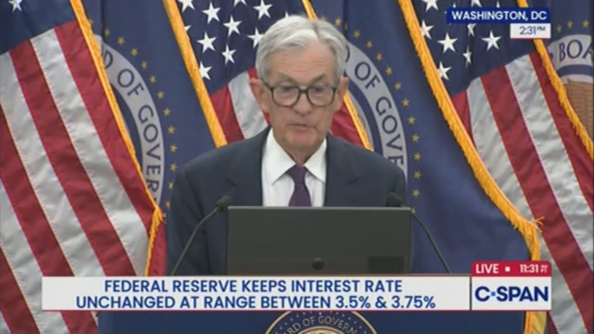 Jerome Powell: Job gains have remained low. Total non-farm payrolls declined at an average pace of 22,000 per month over the last three months