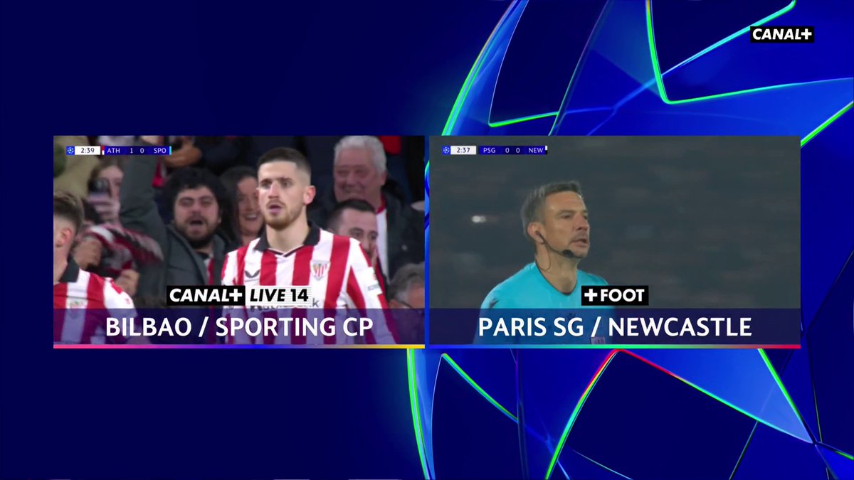 2 minutes de jeu, 3 sonneries et 1 pénalty : LE MULTIPLEX EST BIEN LANCÉ SUR CANAL+ 🤩🤩 #UCL
