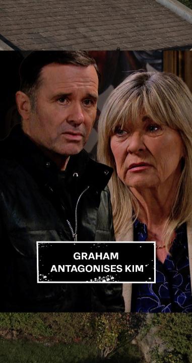 Not too sure angering Kim is a good idea, Graham... 😧 #Emmerdale #EmmerdaleClips #EmmerdaleTok