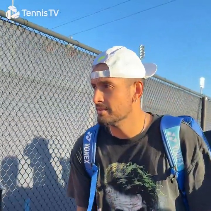 This has to be at the top when a Kid wanted to practice with Kyrgios And he did this ๐ญ๐