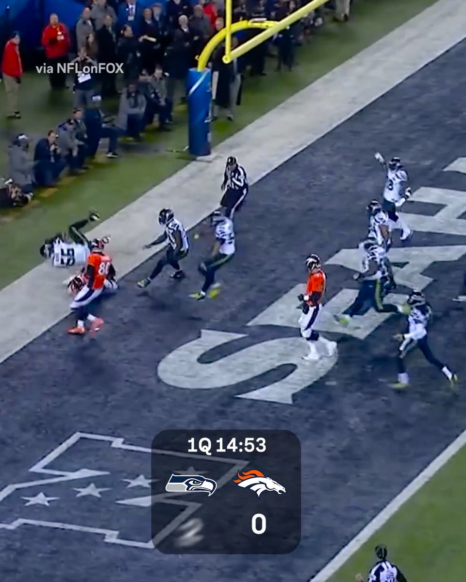 SUPER BOWL XLVIII: FEB 2 2014 The Seahawks run away with the title. 🏆