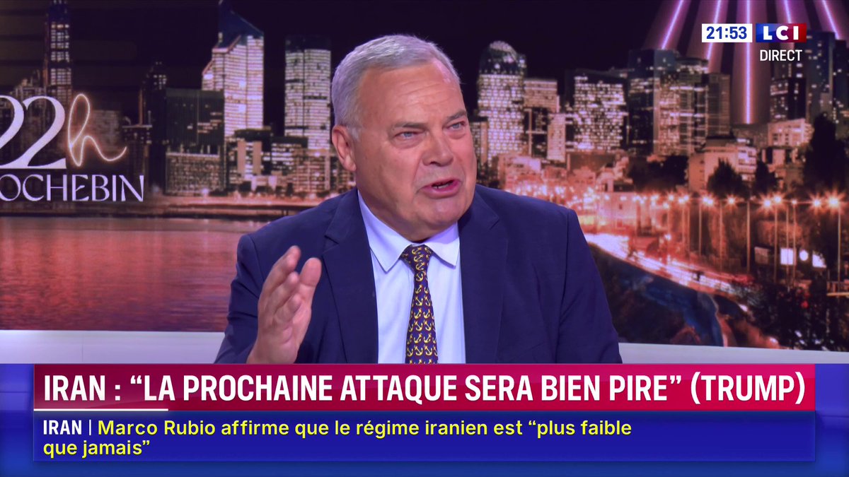 Donald Trump : “Son système de déstabilisation de la planète et du Moyen-Orient est en perte de vitesse, il ne reste que l’Iran”, déclare Peer de Jong ▶️ Darius Rochebin