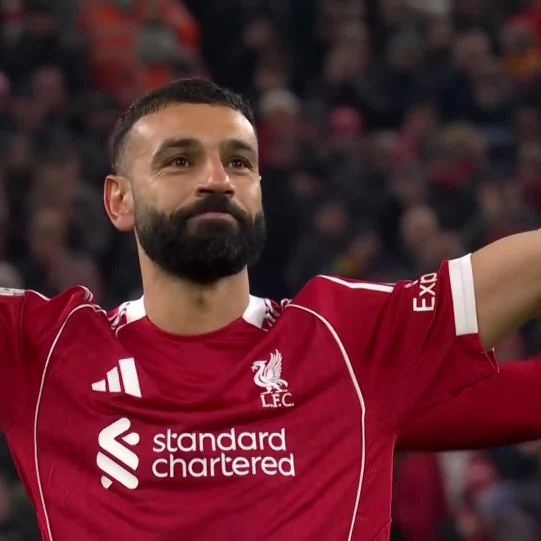 Mo Salah caps his 80th #UCL appearance for Liverpool with a stunning goal 🇪🇬👑 📺 Stream #UCL on DStv: