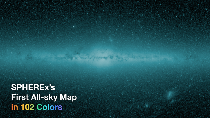 NASA’s SPHEREx telescope has completed its first all-sky map! What questions do you have about SPHEREx’s new all-sky map? Drop them in the comments. Learn more about SPHEREx: