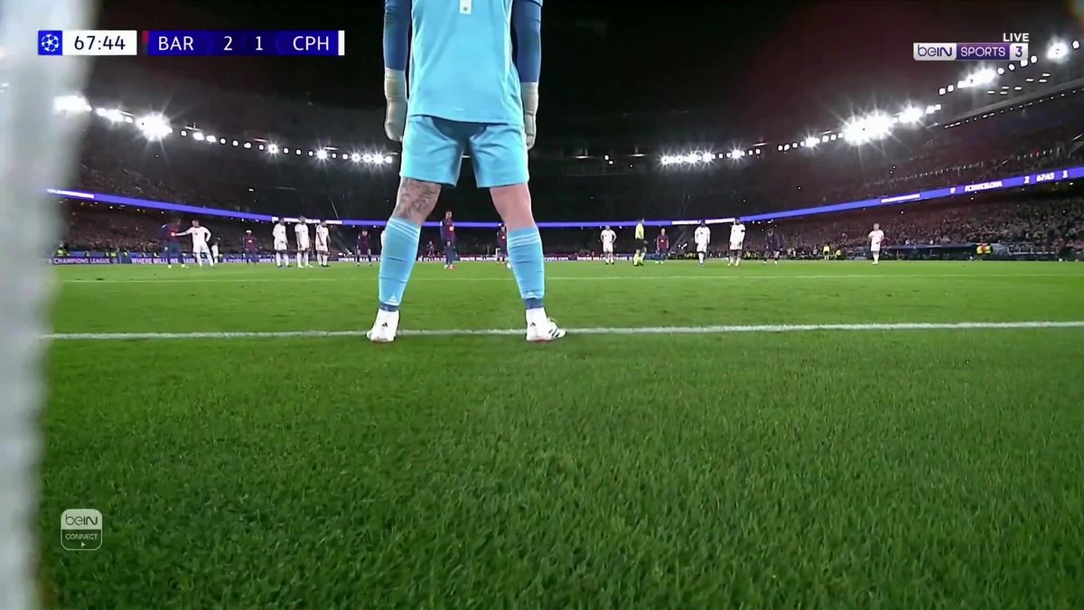 رافينيا يضيف الهدف الثالث لبرشلونة من علامة الجزاء ⚽️🔥 #دوري_أبطال_أوروبا #UCL | #beINUCL | #beIN18