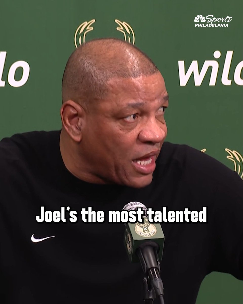Doc Rivers threw SHADE at Giannis: โJoel Embiid is the most talented player Iโve ever coached.โ