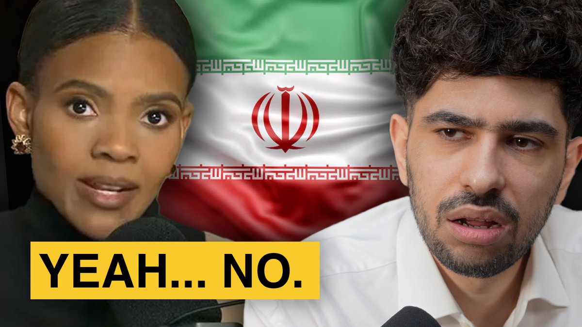 To Candace Owens, regarding Iran: