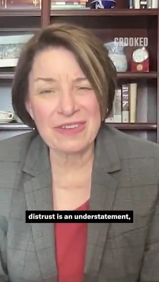 “If we were to do separate bills like that...[the DHS reforms] would have to pass first, right? It would have to pass first, this overhaul.” —Sen. Amy Klobuchar on what it would take for her to vote on a spending bill