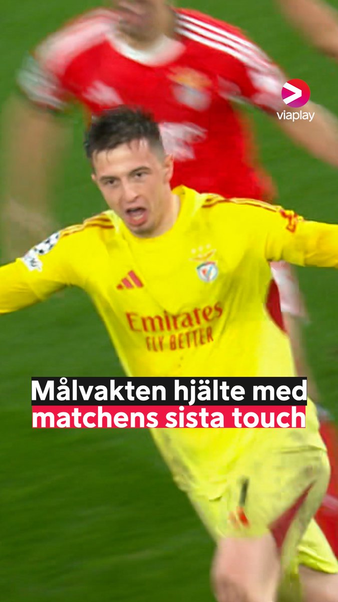 Målvakten tar Benfica vidare med matchens sista touch! 🤯 Ett mål till krävdes mot Real Madrid och Anatolij Trubin löste det för Mourinhos Benfica ✅